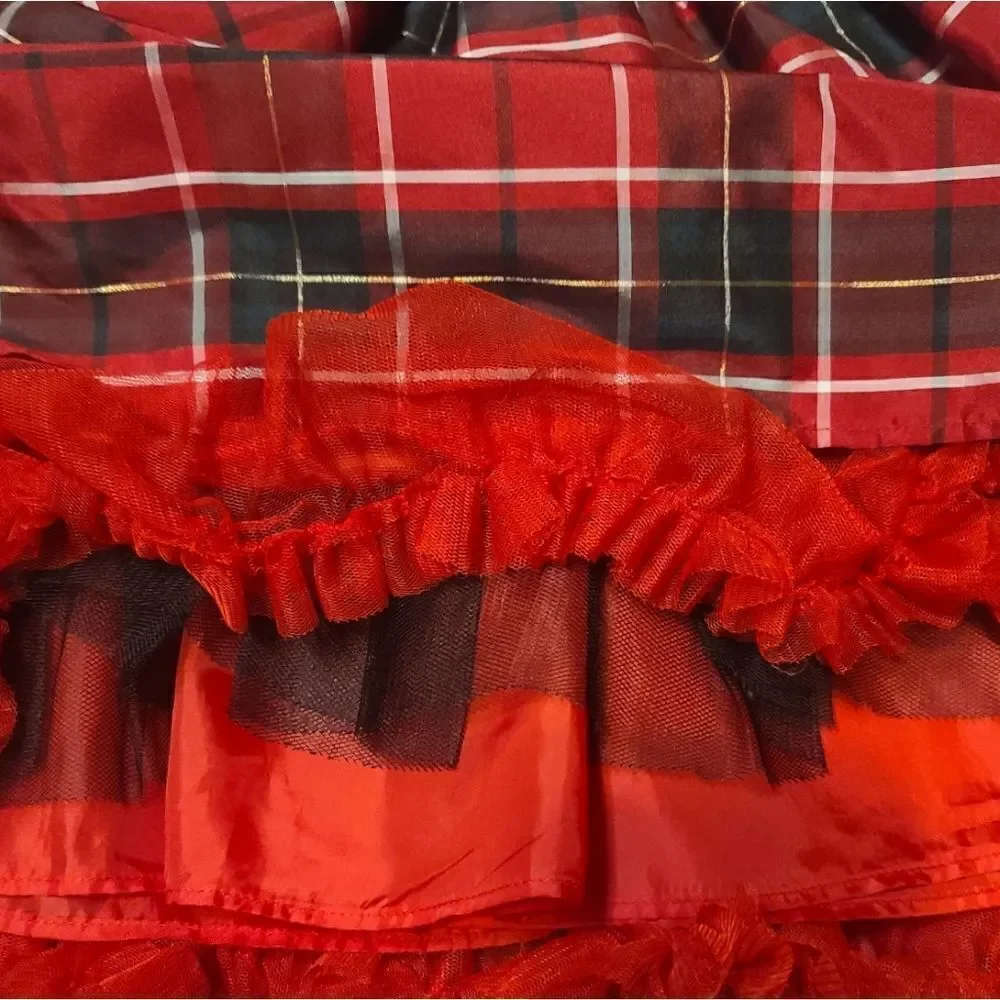 Blueberi Boulevard red plaid